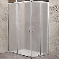 Душевой уголок BelBagno Unique 115х90 UNIQUE-AH-2-100/115-75/90-P-Cr Хром