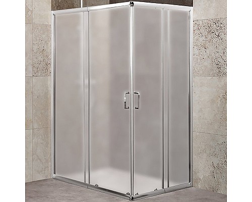 Душевой уголок BelBagno Unique 115х90 UNIQUE-AH-2-100/115-75/90-P-Cr Хром