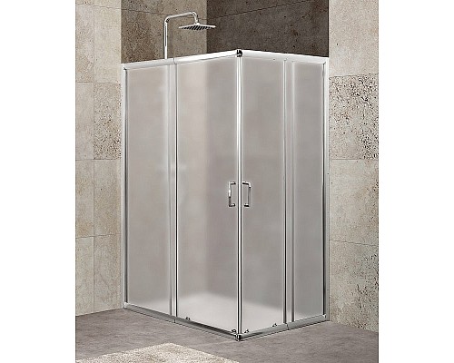 Душевой уголок BelBagno Unique 115х90 UNIQUE-AH-2-100/115-75/90-P-Cr Хром