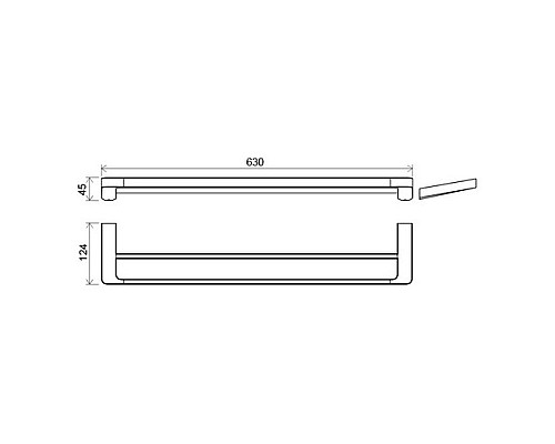 Полотенцедержатель Ravak X07P326