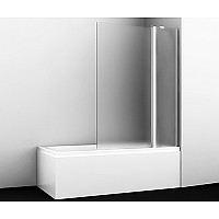 Стеклянная шторка на ванну WasserKRAFT Matt glass Fixed 48P02-110RM