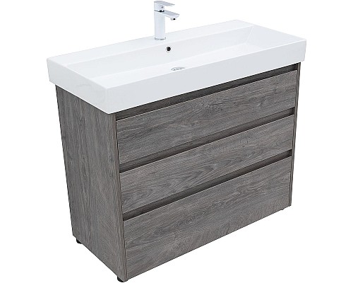 Тумба под раковину Aquanet Nova Lite 100 302479 Дуб рошелье