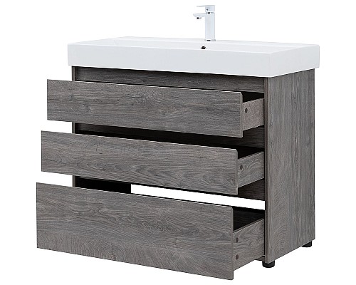 Тумба под раковину Aquanet Nova Lite 100 302479 Дуб рошелье