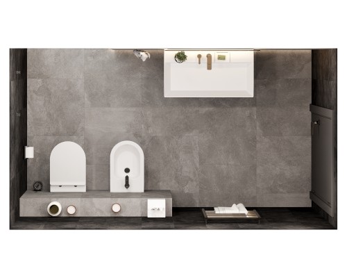 Унитаз Kerama Marazzi POMPEI напольный, белый глянцевый