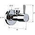Запорный вентиль Remer 128L1212 Хром