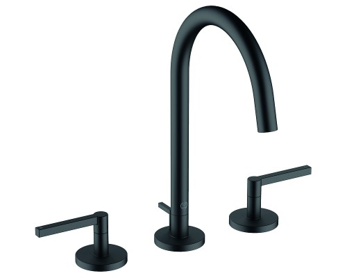 Смеситель для раковины Kludi Nova Fonte Puristic 201433915 Черный матовый