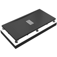 Поддон литьевой Flow ЧЕРНЫЙ 1000x700 GOOD DOOR ЛП00122