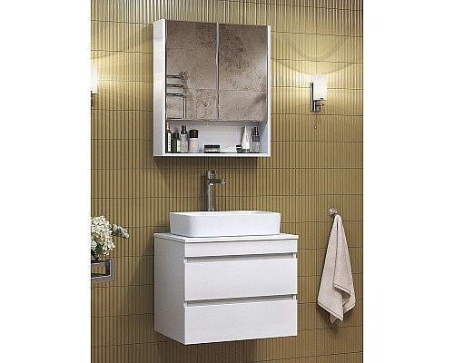 Тумба под раковину Vigo Urban 60 tp.URB.60.2Y подвесная Белая