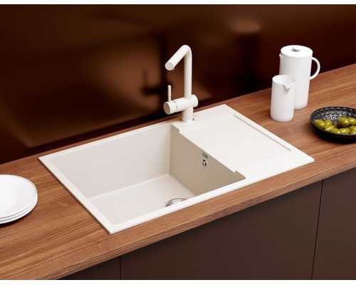 Кухонная мойка Ulgran U-602-341 ультра-белый