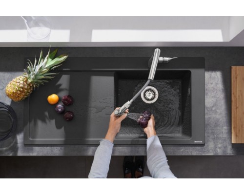 Смеситель для кухни Hansgrohe Metris Select M71 Нержавеющая сталь
