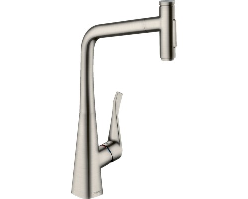 Смеситель для кухни Hansgrohe Metris Select M71 Нержавеющая сталь