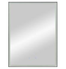 Зеркало Art&Max Arezzo AM-Are-600-800-DS-FC-H-Nero с подсветкой с сенсорным выключателем Черное