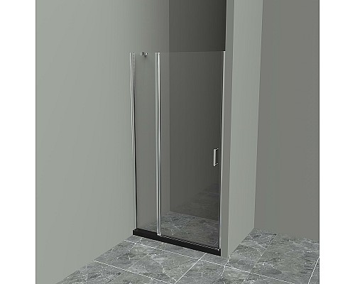 Душевая дверь BelBagno Uno 110 UNO-B-12-40+70-C-Cr профиль Хром стекло прозрачное