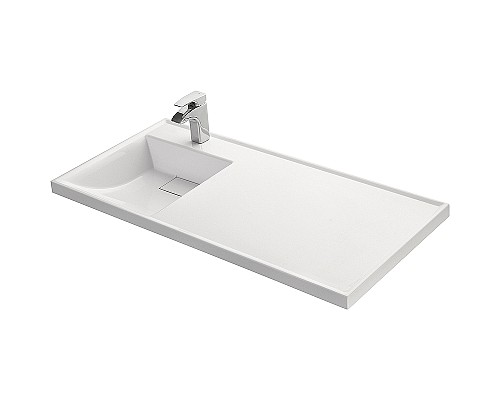 Раковина Aquaton Лондри 120 L 1A72843KLH01L на стиральную машину Белая Раковина Aquaton Лондри 120 L 1A72843KLH01L на стиральную машину Белая