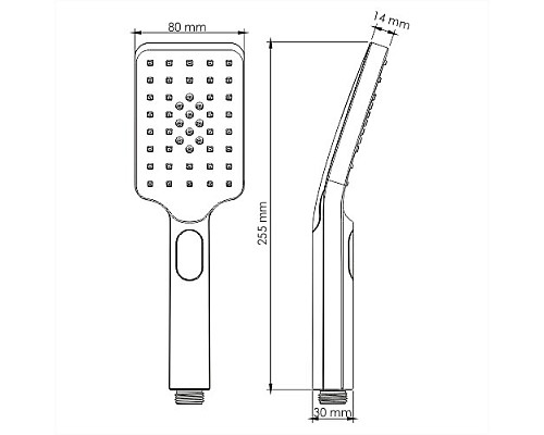 Лейка 3-функциональная WasserKRAFT A130
