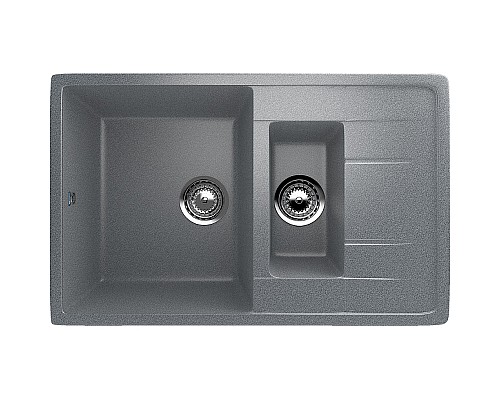 Кухонная мойка Ulgran Classic U-205-309 Темно-серая