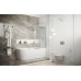 Шторка на ванну Ambassador Bath Screens 110х140 профиль Хром стекло прозрачное
