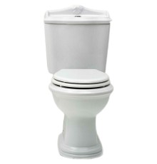 Унитаз компакт Azzurra Jubilaeum JUVCMS000000BI/(JUB100/MBS bi) без бачка и сиденья