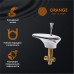 Смеситель на борт ванны Orange Iris Хром
