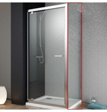 Душевая стенка Radaway Twist S 80 профиль Хром стекло прозрачное
