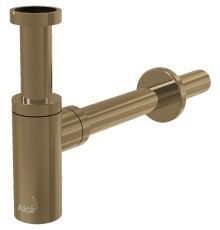 Сифон для раковины Alcaplast Design Золото матовое