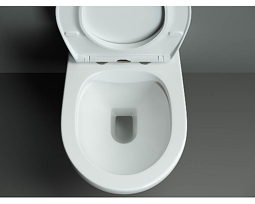 Подвесной унитаз Ceramica Nova PEARL безободковый CN8001