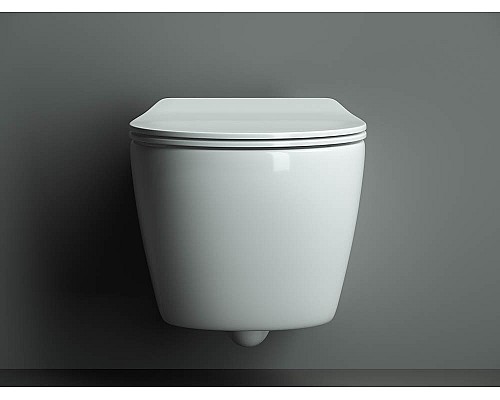 Подвесной унитаз Ceramica Nova PEARL безободковый CN8001