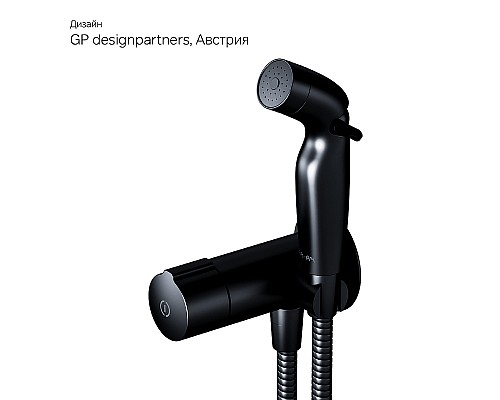 Гигиенический душ со смесителем AM.PM X-Joy F0H85A522 Черный