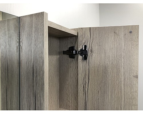 Зеркало со шкафом Comforty Бонн 75 00-00001950 Дуб дымчатый