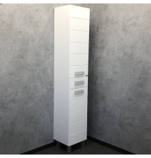 Шкаф пенал Comforty Модена М 35 Белый матовый