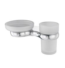 Держатель стакана и мыльницы WasserKRAFT