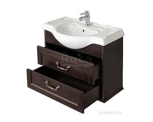 Тумба под раковину Roca America Evolution W 105 ZRU9302962 дуб темный