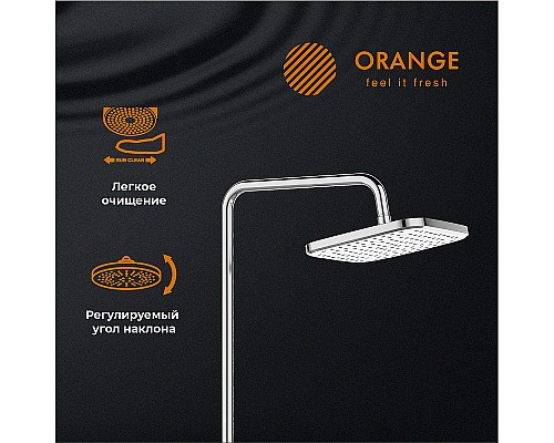 Душевая система Orange T02S4-912cr Хром