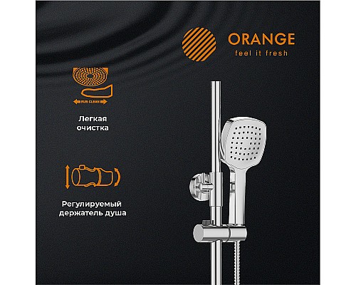 Душевая система Orange T02S4-912cr Хром