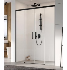 Душевая дверь Idea Black DWD 170 черный/прозрачное 1700x2005