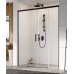 Душевая дверь Idea Black DWD 200 черный/прозрачное 2000x2005