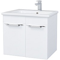 Тумба под раковину Bellezza Альдо 60 4638909180019 подвесная Белая