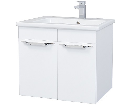 Тумба под раковину Bellezza Альдо 60 4638909180019 подвесная Белая