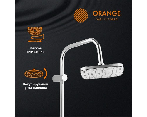 Душевая система Orange Plito Хром