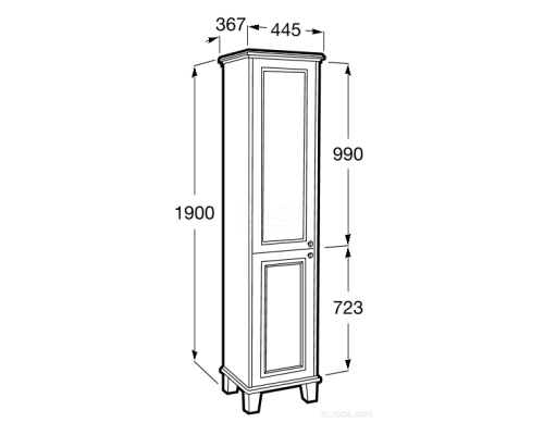 Шкаф - колонна Roca Carmen 857137417