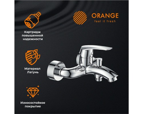Душевая система Orange Alfi Хром