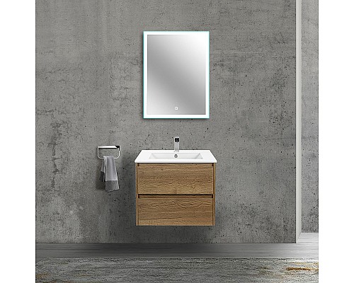 Тумба под раковину Vincea Gio 60 VMC-2G600TO подвесная T.Oak