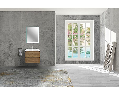 Тумба под раковину Vincea Gio 60 VMC-2G600TO подвесная T.Oak