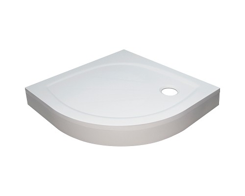 Душевой поддон из искусственного камня Ravak Elipso Pro 90х90 XA237701010WM Белый матовый