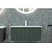 Тумба под раковину WellWant Aura 60 WWM000600G подвесная Серо-зеленая