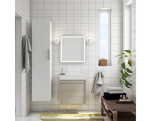 Тумба под раковину Art&Max Family-500-1D-SO-PB подвесная Сканди