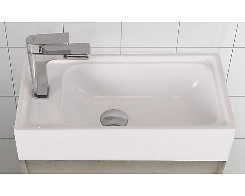 Тумба под раковину Art&Max Family-500-1D-SO-PB подвесная Сканди