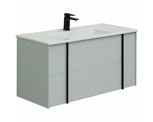 Тумба под раковину Allen Brau Reality 100 1.32007.PWM подвесная Папирус матовый