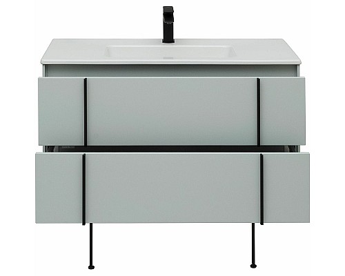 Тумба под раковину Allen Brau Reality 100 1.32007.PWM подвесная Папирус матовый