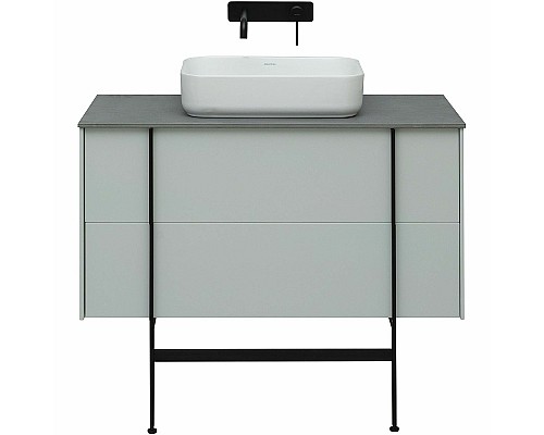 Тумба под раковину Allen Brau Reality 100 1.32007.PWM подвесная Папирус матовый